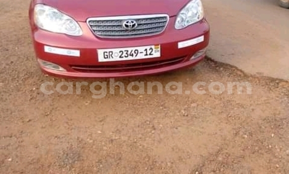 Sayi Na hannu Toyota Corolla Red Mota in Accra a Greater Accra Sayi Na hannu Toyota Corolla Red Mota in Accra a Greater Accra