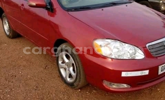 Sayi Na hannu Toyota Corolla Red Mota in Accra a Greater Accra Sayi Na hannu Toyota Corolla Red Mota in Accra a Greater Accra