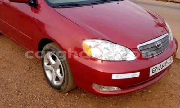 Sayi Na hannu Toyota Corolla Red Mota in Accra a Greater Accra Sayi Na hannu Toyota Corolla Red Mota in Accra a Greater Accra