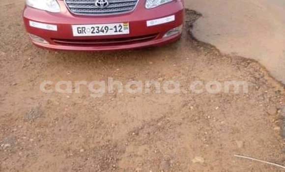 Sayi Na hannu Toyota Corolla Red Mota in Accra a Greater Accra Sayi Na hannu Toyota Corolla Red Mota in Accra a Greater Accra