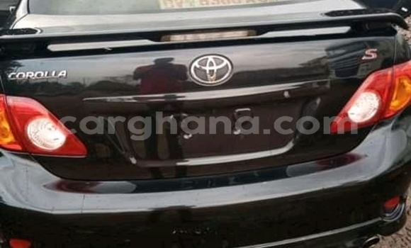 Sayi Na hannu Toyota Corolla Black Mota in Accra a Greater Accra Sayi Na hannu Toyota Corolla Black Mota in Accra a Greater Accra