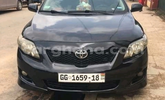 Sayi Na hannu Toyota Corolla Black Mota in Accra a Greater Accra Sayi Na hannu Toyota Corolla Black Mota in Accra a Greater Accra