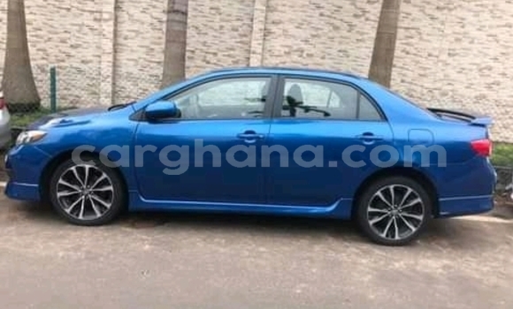 Sayi Na hannu Toyota Corolla Blue Mota in Accra a Greater Accra Sayi Na hannu Toyota Corolla Blue Mota in Accra a Greater Accra
