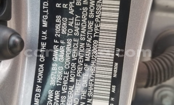 Sayi Na hannu Honda Civic Azurfa Mota in Accra a Greater Accra Sayi Na hannu Honda Civic Azurfa Mota in Accra a Greater Accra
