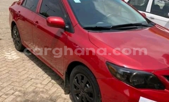Sayi Na hannu Toyota Corolla Red Mota in Accra a Greater Accra Sayi Na hannu Toyota Corolla Red Mota in Accra a Greater Accra
