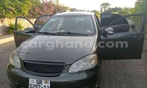Sayi Na hannu Toyota Corolla Black Mota in Accra a Greater Accra Sayi Na hannu Toyota Corolla Black Mota in Accra a Greater Accra