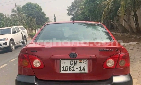Ra Àlòkù Toyota Corolla Red Ọkọ̀ in Accra ni Greater Accra Ra Àlòkù Toyota Corolla Red Ọkọ̀ in Accra ni Greater Accra