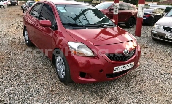 Buy Used Toyota Yaris Red Car in Accra in Greater Accra