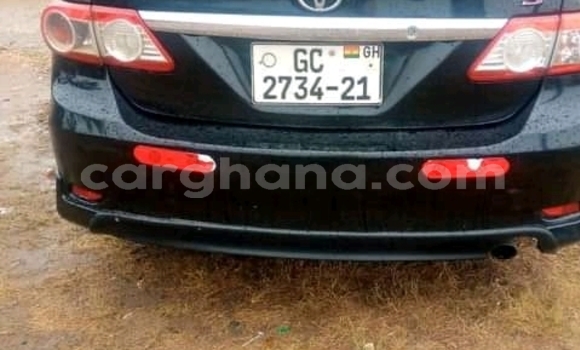 Sayi Na hannu Toyota Corolla Black Mota in Accra a Greater Accra Sayi Na hannu Toyota Corolla Black Mota in Accra a Greater Accra