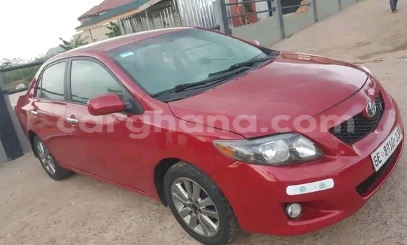 Ra Àlòkù Toyota Corolla Red Ọkọ̀ in Accra ni Greater Accra Ra Àlòkù Toyota Corolla Red Ọkọ̀ in Accra ni Greater Accra