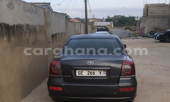 Sayi Na hannu Toyota Avensis Azurfa Mota in Accra a Greater Accra Sayi Na hannu Toyota Avensis Azurfa Mota in Accra a Greater Accra