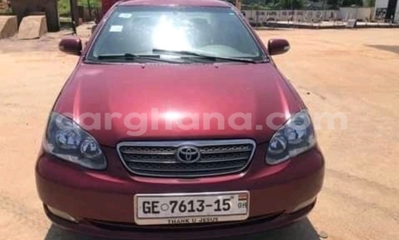 Ra Àlòkù Toyota Corolla Red Ọkọ̀ in Accra ni Greater Accra Ra Àlòkù Toyota Corolla Red Ọkọ̀ in Accra ni Greater Accra