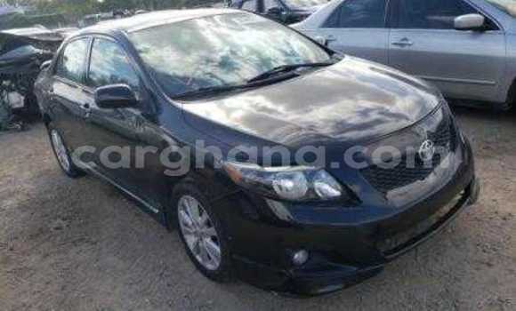 Sayi Na hannu Toyota Corolla Black Mota in Accra a Greater Accra