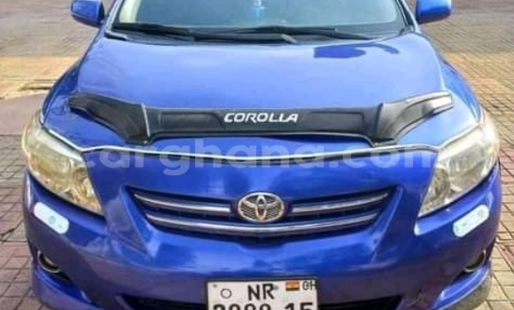 Buy Used Toyota Corolla Blue Car in Accra in Greater Accra