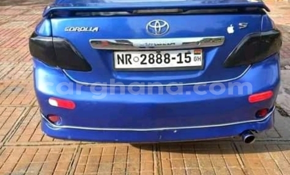 Sayi Na hannu Toyota Corolla Blue Mota in Accra a Greater Accra Sayi Na hannu Toyota Corolla Blue Mota in Accra a Greater Accra