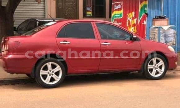 Sayi Na hannu Toyota Corolla Red Mota in Accra a Greater Accra Sayi Na hannu Toyota Corolla Red Mota in Accra a Greater Accra