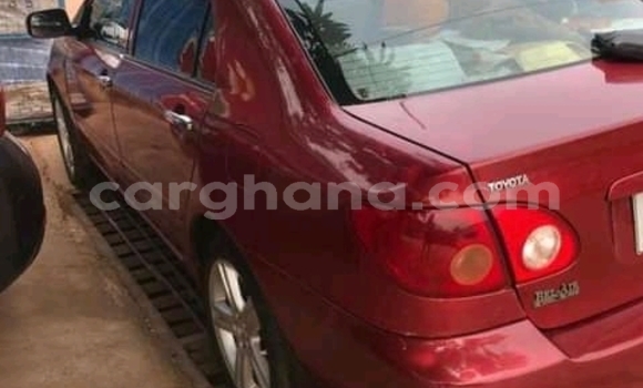 Sayi Na hannu Toyota Corolla Red Mota in Accra a Greater Accra Sayi Na hannu Toyota Corolla Red Mota in Accra a Greater Accra