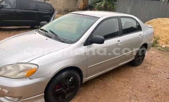 Sayi Na hannu Toyota Corolla Azurfa Mota in Accra a Greater Accra Sayi Na hannu Toyota Corolla Azurfa Mota in Accra a Greater Accra