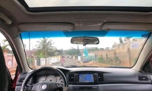 Sayi Na hannu Toyota Corolla Red Mota in Accra a Greater Accra Sayi Na hannu Toyota Corolla Red Mota in Accra a Greater Accra