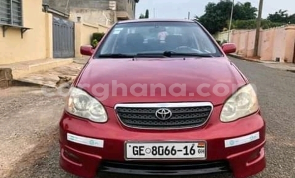 Sayi Na hannu Toyota Corolla Red Mota in Accra a Greater Accra Sayi Na hannu Toyota Corolla Red Mota in Accra a Greater Accra