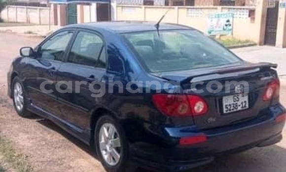 Sayi Na hannu Toyota Corolla Black Mota in Accra a Greater Accra Sayi Na hannu Toyota Corolla Black Mota in Accra a Greater Accra