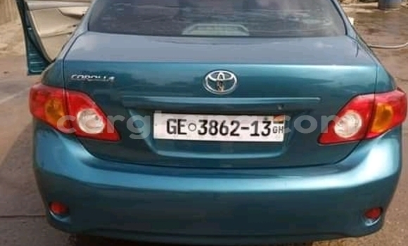 Sayi Na hannu Toyota Corolla Blue Mota in Accra a Greater Accra Sayi Na hannu Toyota Corolla Blue Mota in Accra a Greater Accra
