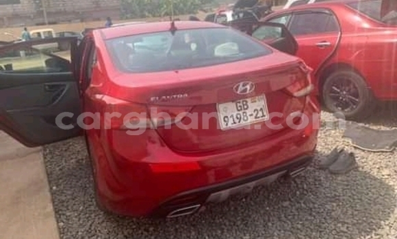 Sayi Na hannu Hyundai Elantra Red Mota in Accra a Greater Accra Sayi Na hannu Hyundai Elantra Red Mota in Accra a Greater Accra