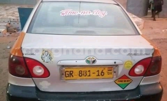 Sayi Na hannu Toyota Corolla Red Mota in Accra a Greater Accra Sayi Na hannu Toyota Corolla Red Mota in Accra a Greater Accra