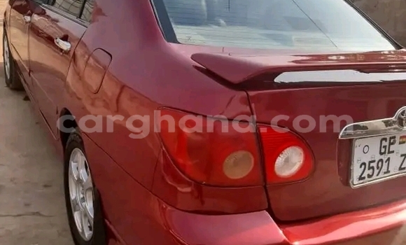 Buy Used Toyota Corolla Red Car in Accra in Greater Accra Buy Used Toyota Corolla Red Car in Accra in Greater Accra
