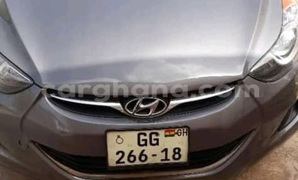 Sayi Na hannu Hyundai Elantra Azurfa Mota in Accra a Greater Accra Sayi Na hannu Hyundai Elantra Azurfa Mota in Accra a Greater Accra