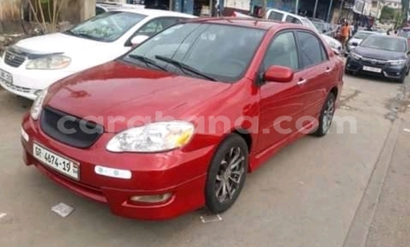Sayi Na hannu Toyota Corolla Red Mota in Accra a Greater Accra Sayi Na hannu Toyota Corolla Red Mota in Accra a Greater Accra
