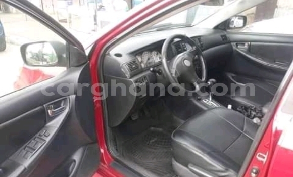Sayi Na hannu Toyota Corolla Red Mota in Accra a Greater Accra Sayi Na hannu Toyota Corolla Red Mota in Accra a Greater Accra