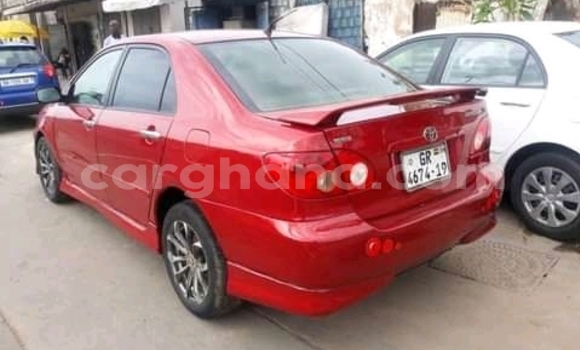 Sayi Na hannu Toyota Corolla Red Mota in Accra a Greater Accra Sayi Na hannu Toyota Corolla Red Mota in Accra a Greater Accra