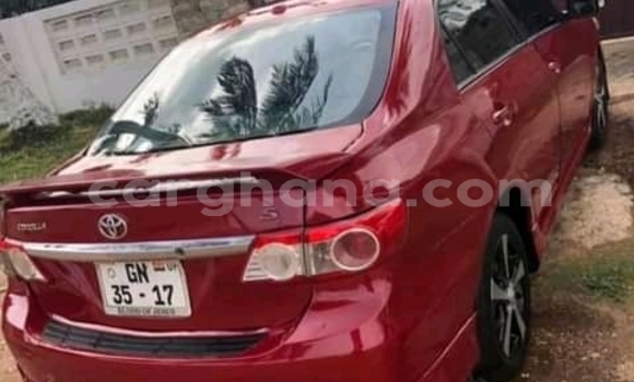 Sayi Na hannu Toyota Corolla Red Mota in Accra a Greater Accra Sayi Na hannu Toyota Corolla Red Mota in Accra a Greater Accra