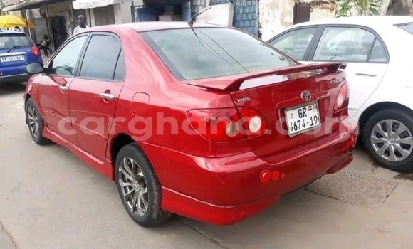 Buy Used Toyota Corolla Red Car in Accra in Greater Accra Buy Used Toyota Corolla Red Car in Accra in Greater Accra
