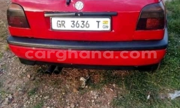 Sayi Na hannu Volkswagen Golf Red Mota in Accra a Greater Accra Sayi Na hannu Volkswagen Golf Red Mota in Accra a Greater Accra