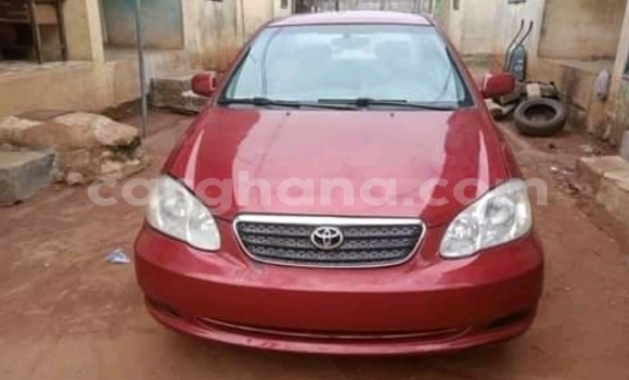 Ra Àlòkù Toyota Corolla Red Ọkọ̀ in Accra ni Greater Accra Ra Àlòkù Toyota Corolla Red Ọkọ̀ in Accra ni Greater Accra