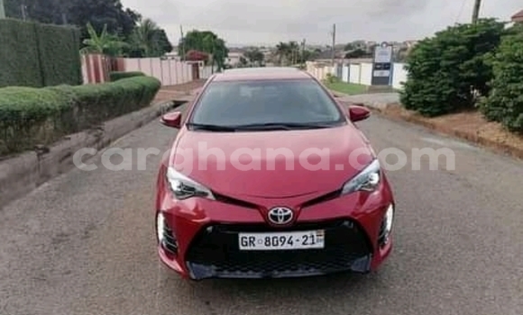 Buy Used Toyota Corolla Red Car in Accra in Greater Accra