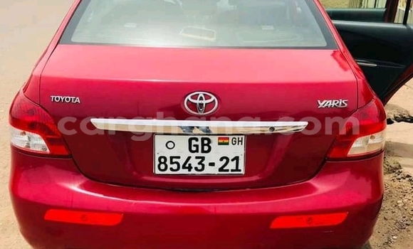 Buy Used Toyota Yaris Red Car in Accra in Greater Accra Buy Used Toyota Yaris Red Car in Accra in Greater Accra