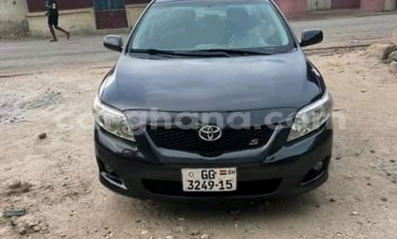 Sayi Na hannu Toyota Corolla Black Mota in Accra a Greater Accra Sayi Na hannu Toyota Corolla Black Mota in Accra a Greater Accra