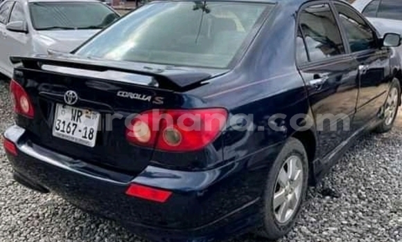 Sayi Na hannu Toyota Corolla Black Mota in Accra a Greater Accra Sayi Na hannu Toyota Corolla Black Mota in Accra a Greater Accra