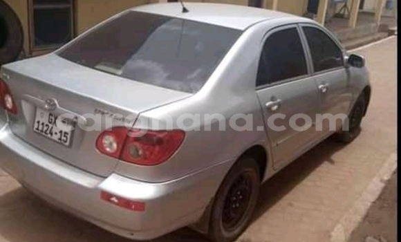 Sayi Na hannu Toyota Corolla Azurfa Mota in Accra a Greater Accra Sayi Na hannu Toyota Corolla Azurfa Mota in Accra a Greater Accra