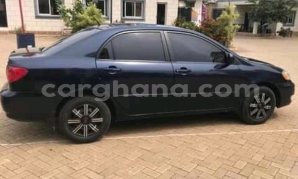 Sayi Na hannu Toyota Corolla Black Mota in Accra a Greater Accra Sayi Na hannu Toyota Corolla Black Mota in Accra a Greater Accra