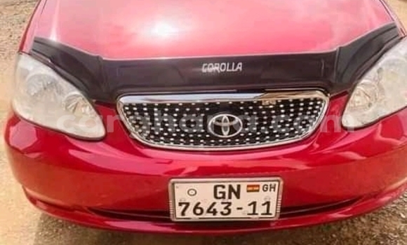 Buy Used Toyota Corolla Red Car in Accra in Greater Accra