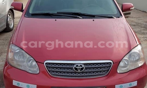 Sayi Na hannu Toyota Corolla Red Mota in Accra a Greater Accra