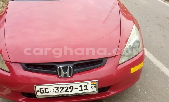 Sayi Na hannu Honda Accord Red Mota in Sekondi–Takoradi Metropolitan a Yamma Sayi Na hannu Honda Accord Red Mota in Sekondi–Takoradi Metropolitan a Yamma