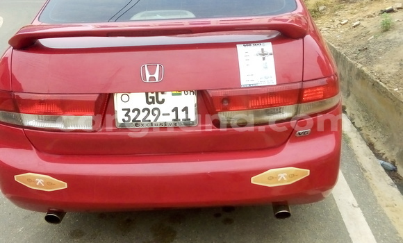 Sayi Na hannu Honda Accord Red Mota in Sekondi–Takoradi Metropolitan a Yamma Sayi Na hannu Honda Accord Red Mota in Sekondi–Takoradi Metropolitan a Yamma