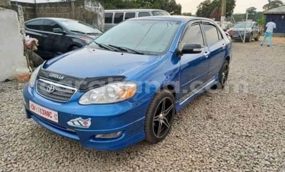 Sayi Na hannu Toyota Corolla Blue Mota in Accra a Greater Accra Sayi Na hannu Toyota Corolla Blue Mota in Accra a Greater Accra
