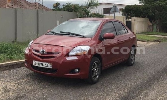 Buy Used Toyota Yaris Red Car in Accra in Greater Accra