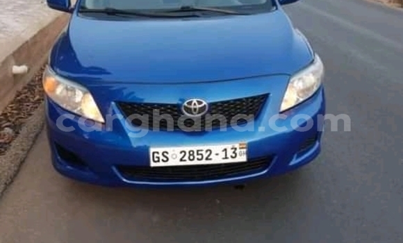 Sayi Na hannu Toyota Corolla Blue Mota in Accra a Greater Accra Sayi Na hannu Toyota Corolla Blue Mota in Accra a Greater Accra